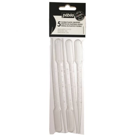 Pipety plastikowe Pebeo 3ml 5szt